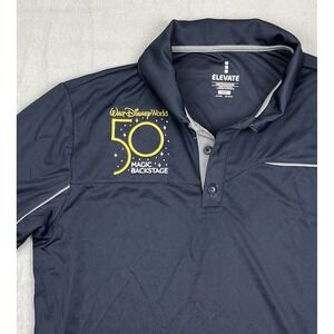 Disney Cast Member Men's Polo M 50th Anniversary Magic Backstage Disney World